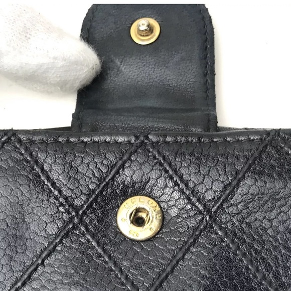 Authentic CHANEL leather wallet. Beautiful twofold - Picture 9 of 12